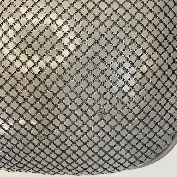 Whiting & Davis Gray Metal Mesh Shoulder Bag - Picture 3 of 9